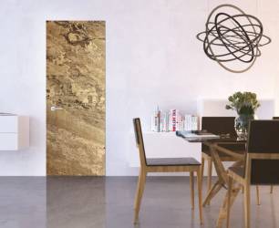 drzwi ukryte z okładziną z kamienia Bielsko